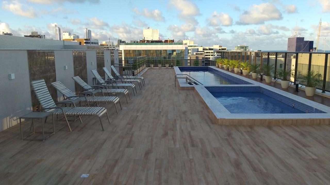 Belo Apartamento Quase Beira Mar No Cabo Branco João Pessoa Exteriör bild